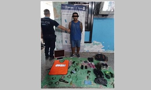 Solano – Vendía elementos robados en una feria, fue detenido